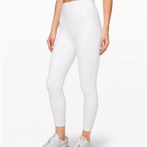 White align leggings